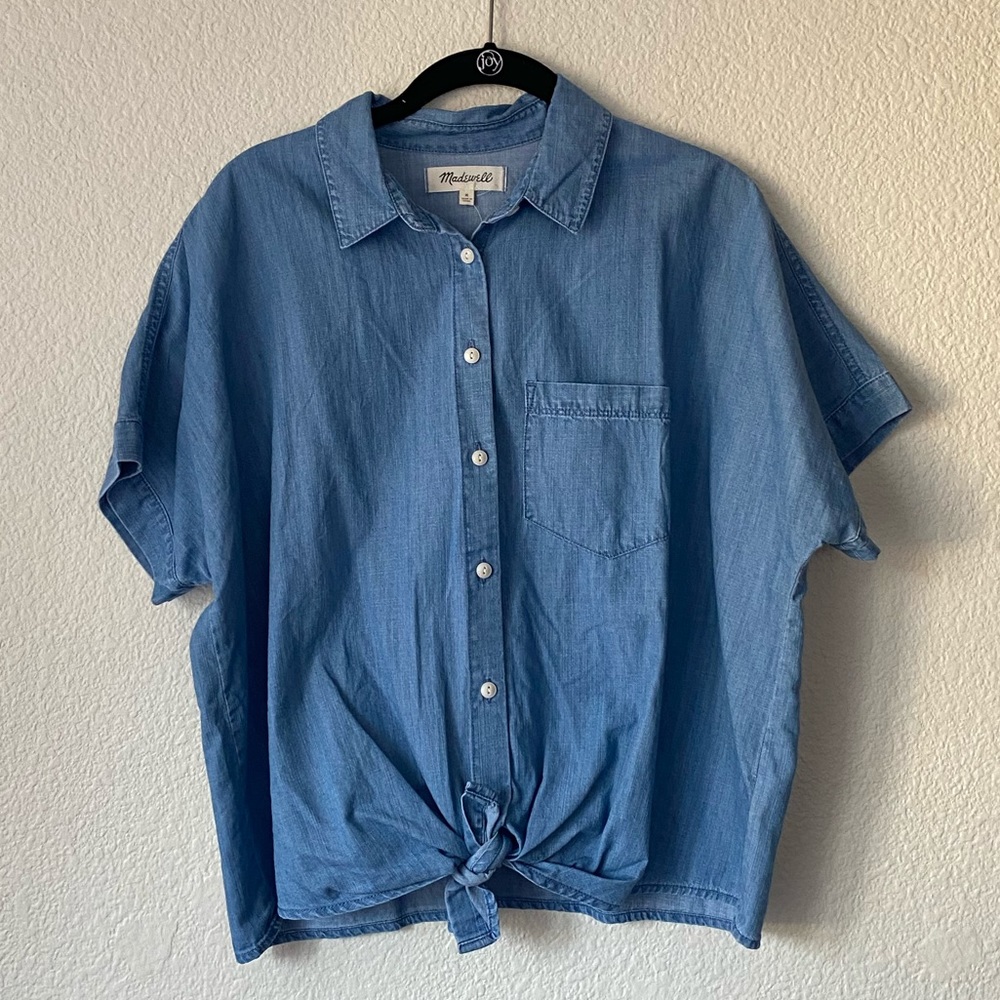 NWT Madewell Denim Top